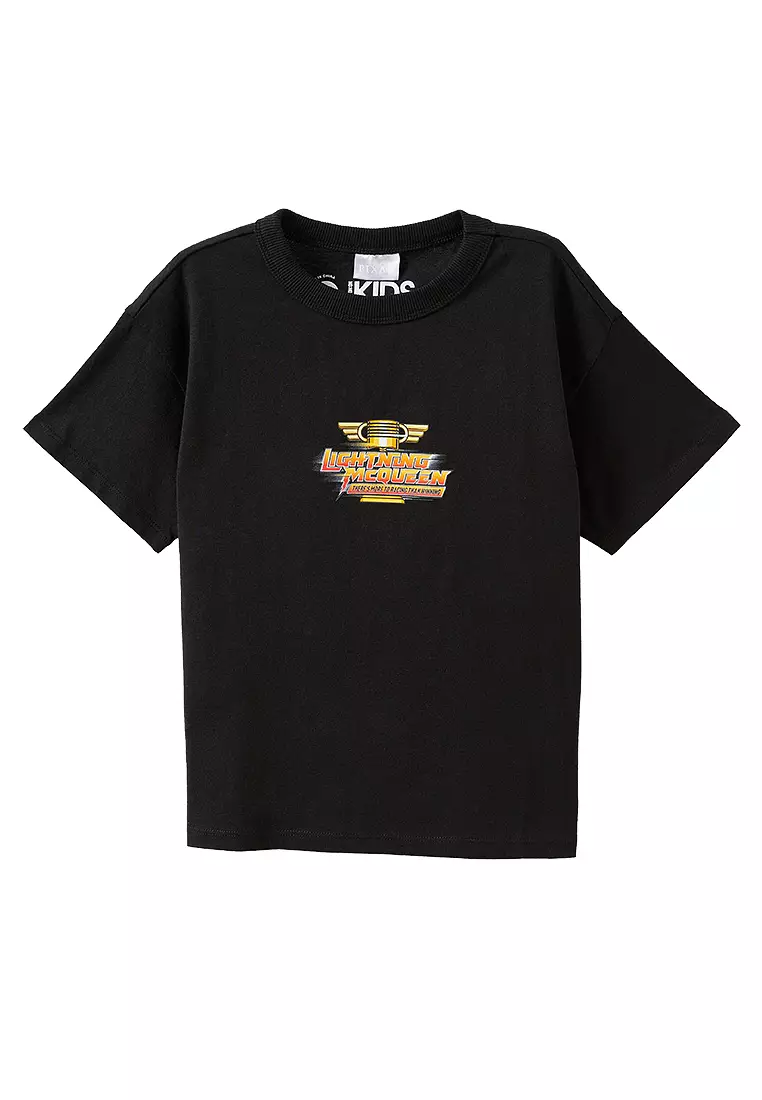 63% OFF Licensed Drop Shoulder Short Sleeves Tee