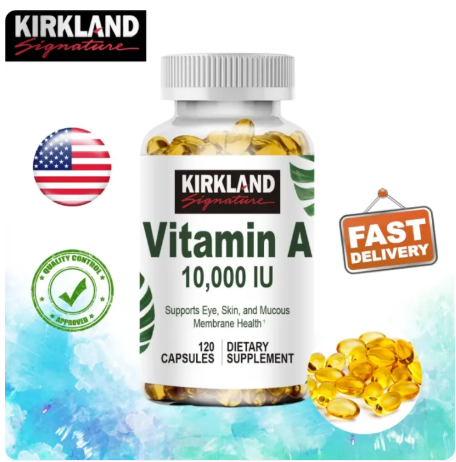 47% OFF KIRKLAND Vitamin A capsules maintain eye health and provide essential support for skin and overall health