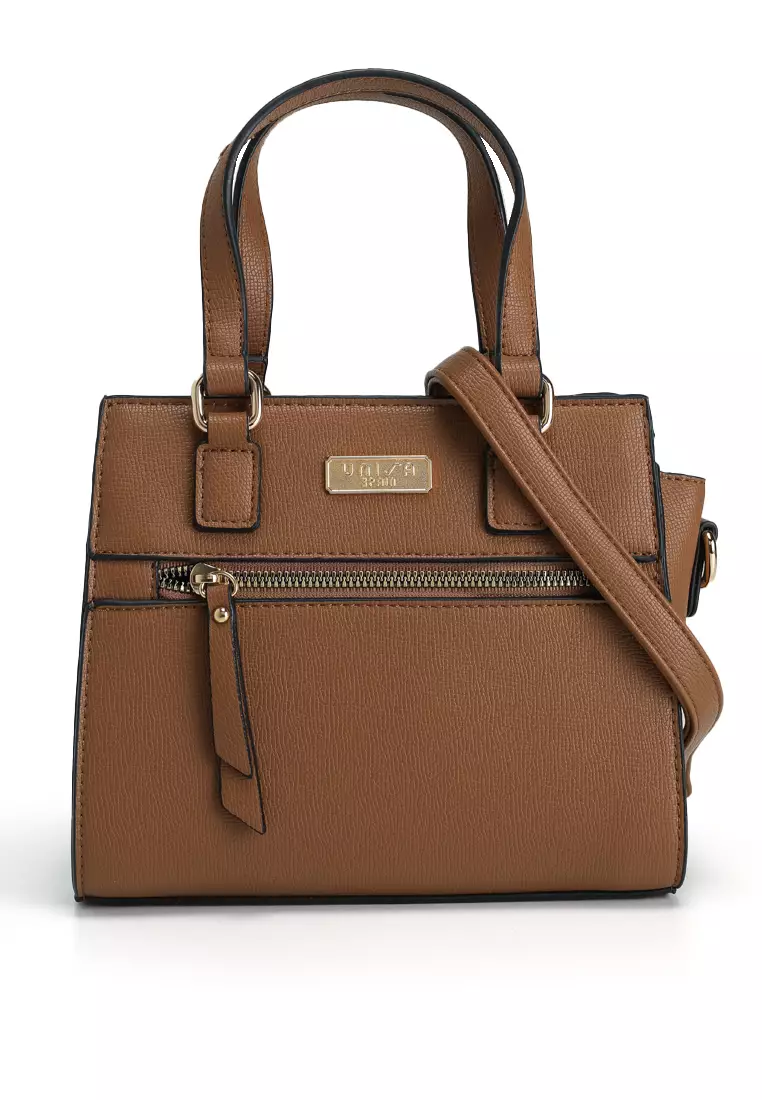 71% OFF Textured Convertible Satchel