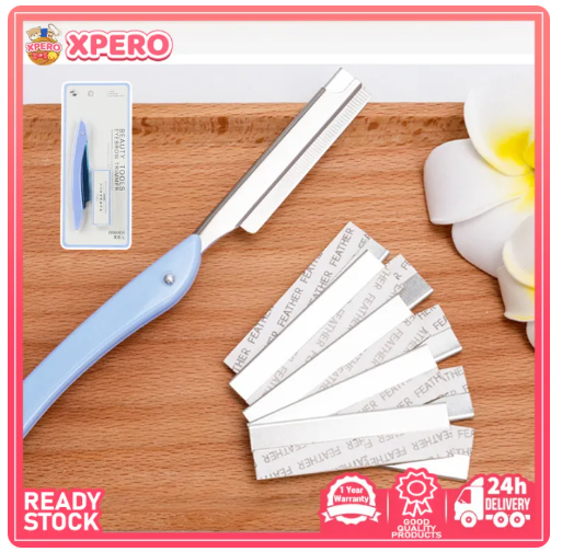68% OFF Eyebrow Trimmer，Portable Light Weight Convenient Storage Versatile Stainless Steel Sharp Long-Lasting Precision-Designed Safety with Non-Slip Grip Easy Control for Makeup Tools Face Facial Hair Remover