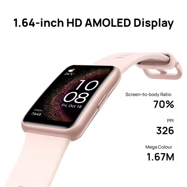 28% OFF HUAWEI WATCH FIT Special Edition Smartwatch | 1.64-inch HD AMOLED Display | Active Health Management | Built-in GPS