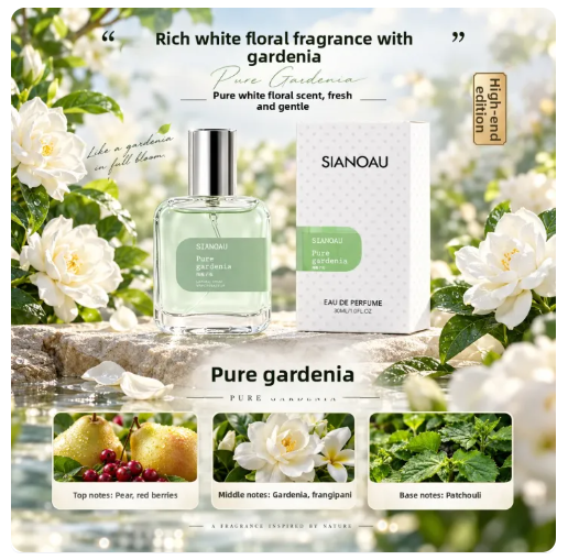 87% OFF sianoau | Misty Rain Jasmine Unisex Fragrance Long Lasting Light Perfume for Men and Women Fresh Floral Woody Scent