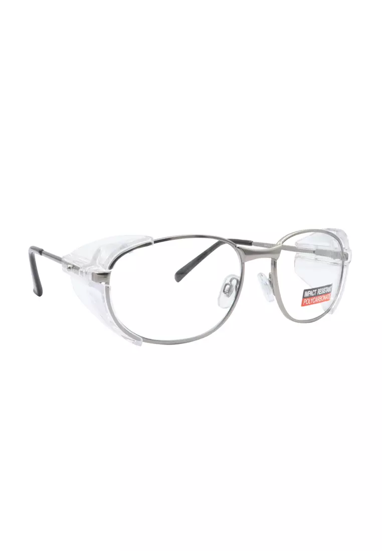 78% OFF ProSafe Armour (Gun Metal) Safety RX-Glasses for Men/Women (Impact Resistant/Polycarbonate)
