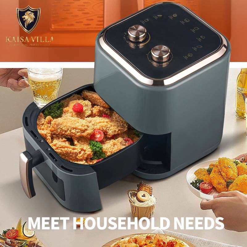 45% OFF Kaisa Villa air fryer 4.5L 5.5L air fyer Air Fryer 1350W Multi-functional Oil Free air fryer