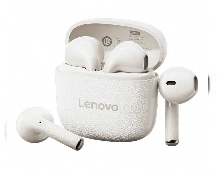 75% OFF Lenovo EA166 Bluetooth 5.4 Earphones: High-Quality Sound, Smart Noise Cancelling Calls, IPX5 Waterproof & Sweatproof, Ultra-Low Latency