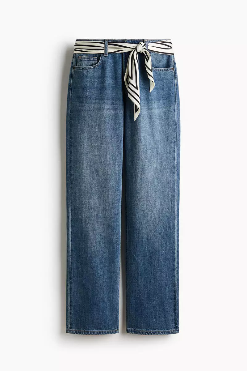 67% OFF Straight Regular Waist Jeans