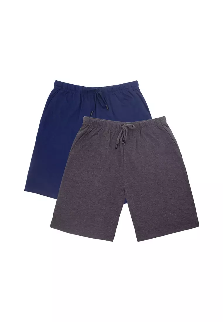 75% OFF 2 in 1 Mens Lounge Shorts