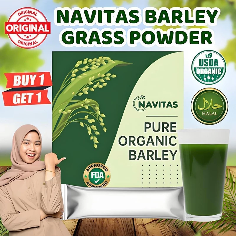 56% OFF Barley Grass Powder 100% Pure – Detox Drink for Body Cleanse & Healthy Diet No Additives