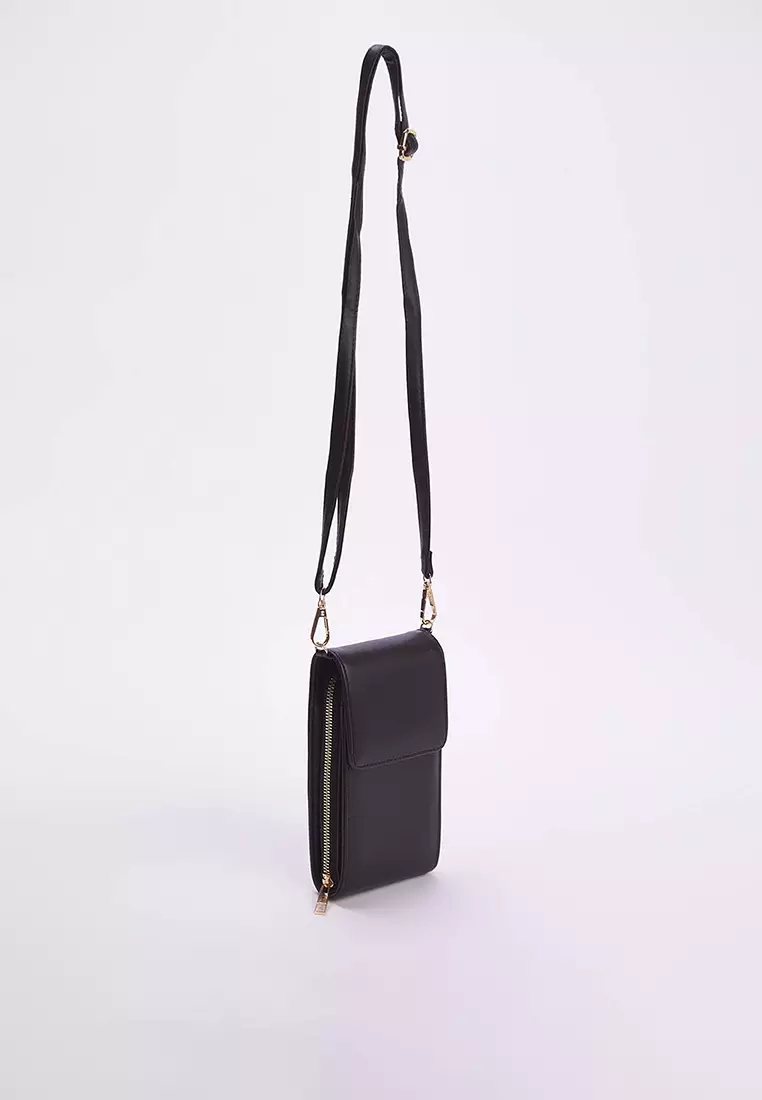 25% OFF Zipper Detailed Phone Bag