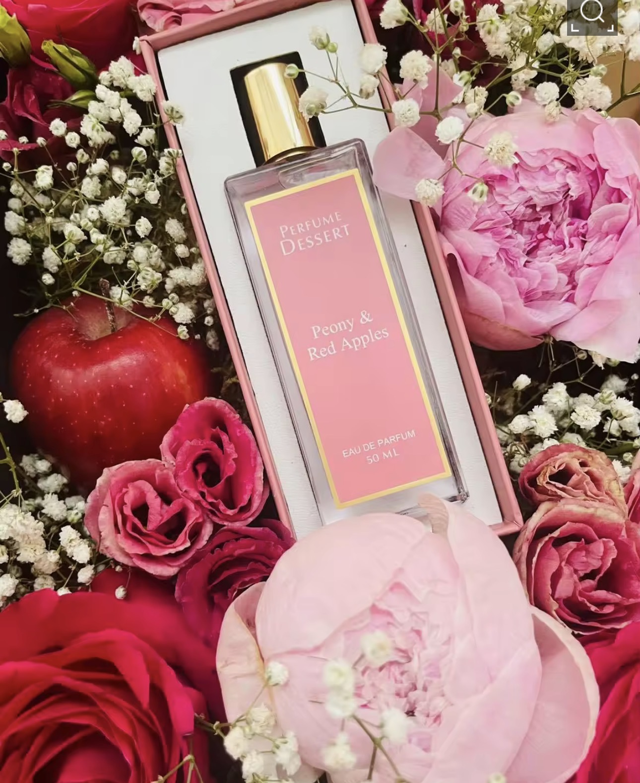Perfume Dessert London | Peony & Red Apples | For Women | 50ml