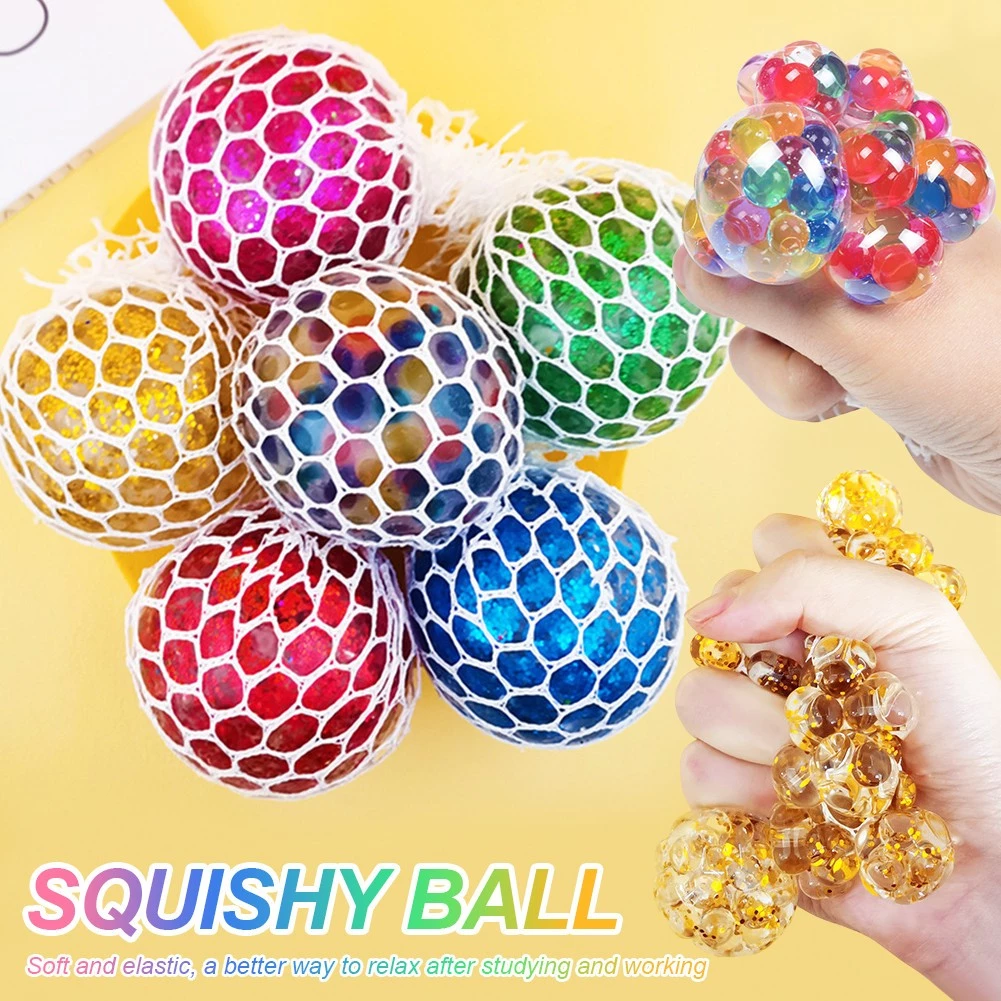 83% OFF Squishy Ball Stress Toys Pop It Ball for kids lootbag filler Paninda Party Giveaways