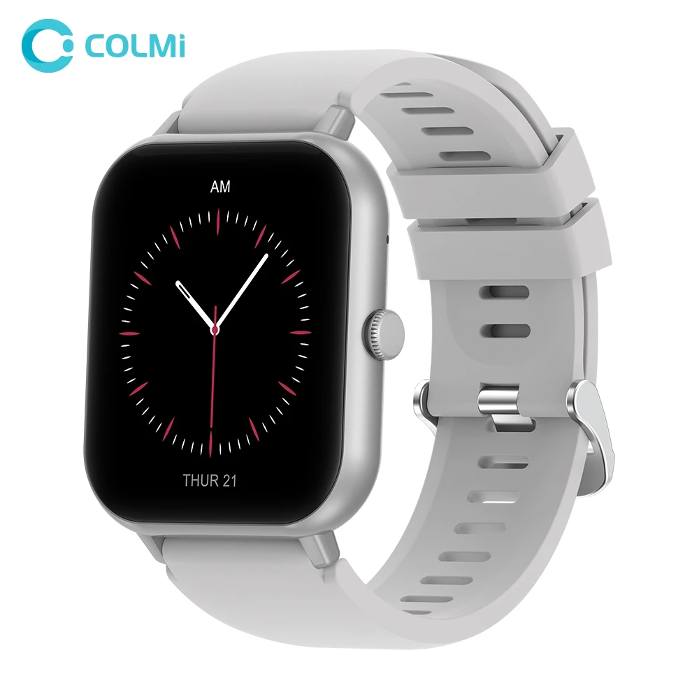 71% OFF COLMI P86 SmartWatch Bluetooth Call AMOLED screen 1 ATM Waterproof Heart Rate Blood Pressure Customize Wallpaper Calculator