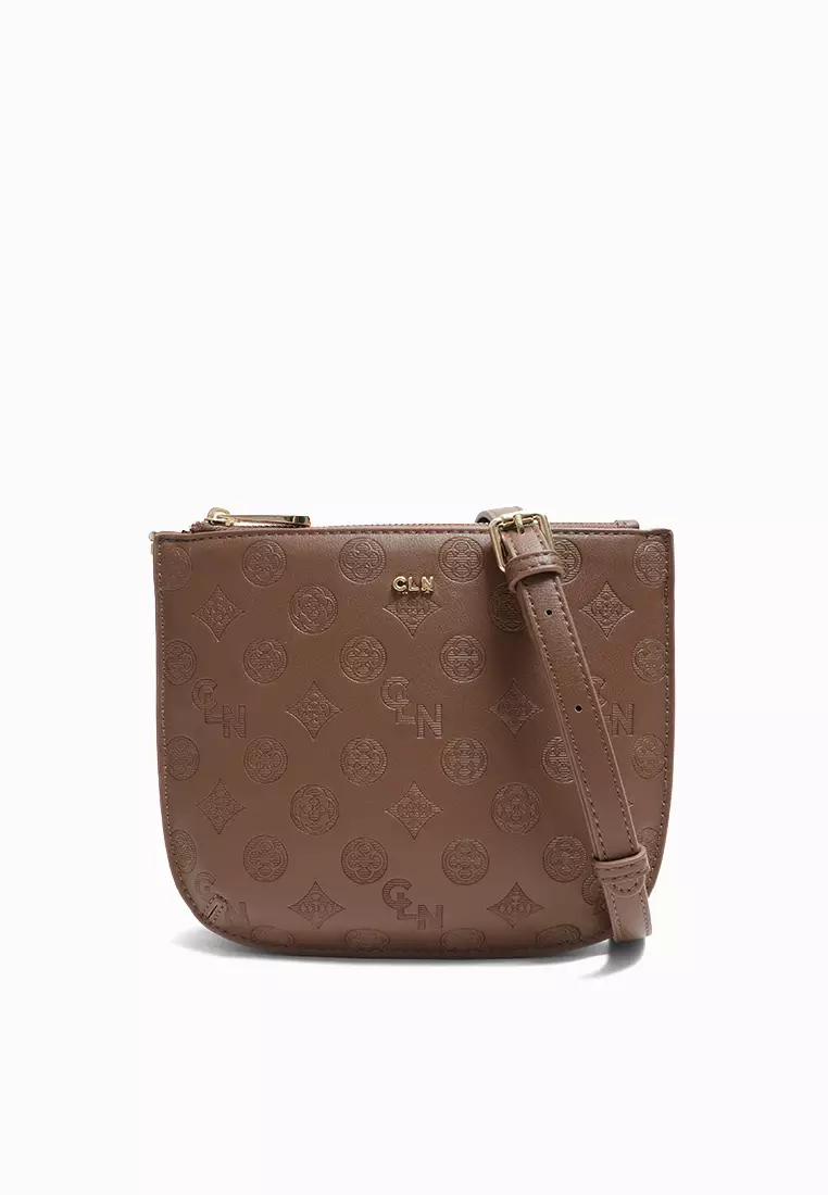 33% OFF Helah Crossbody Bag (Debossed Monogram)