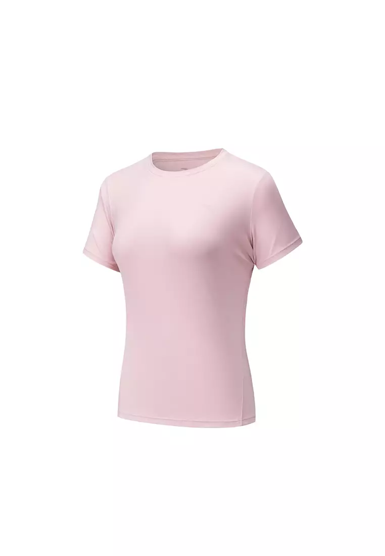 30% OFF Women Training T-Shirt Loose-Fit Fitness Athletic Breathable Sports Tee 9625C7103A