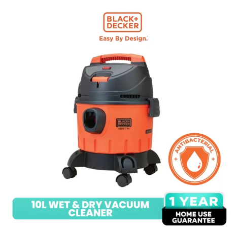 51% OFF BLACK+DECKER™ Wet & Dry Vacuum Cleaner 10L (BDWD10-B1) 1 Year Warranty