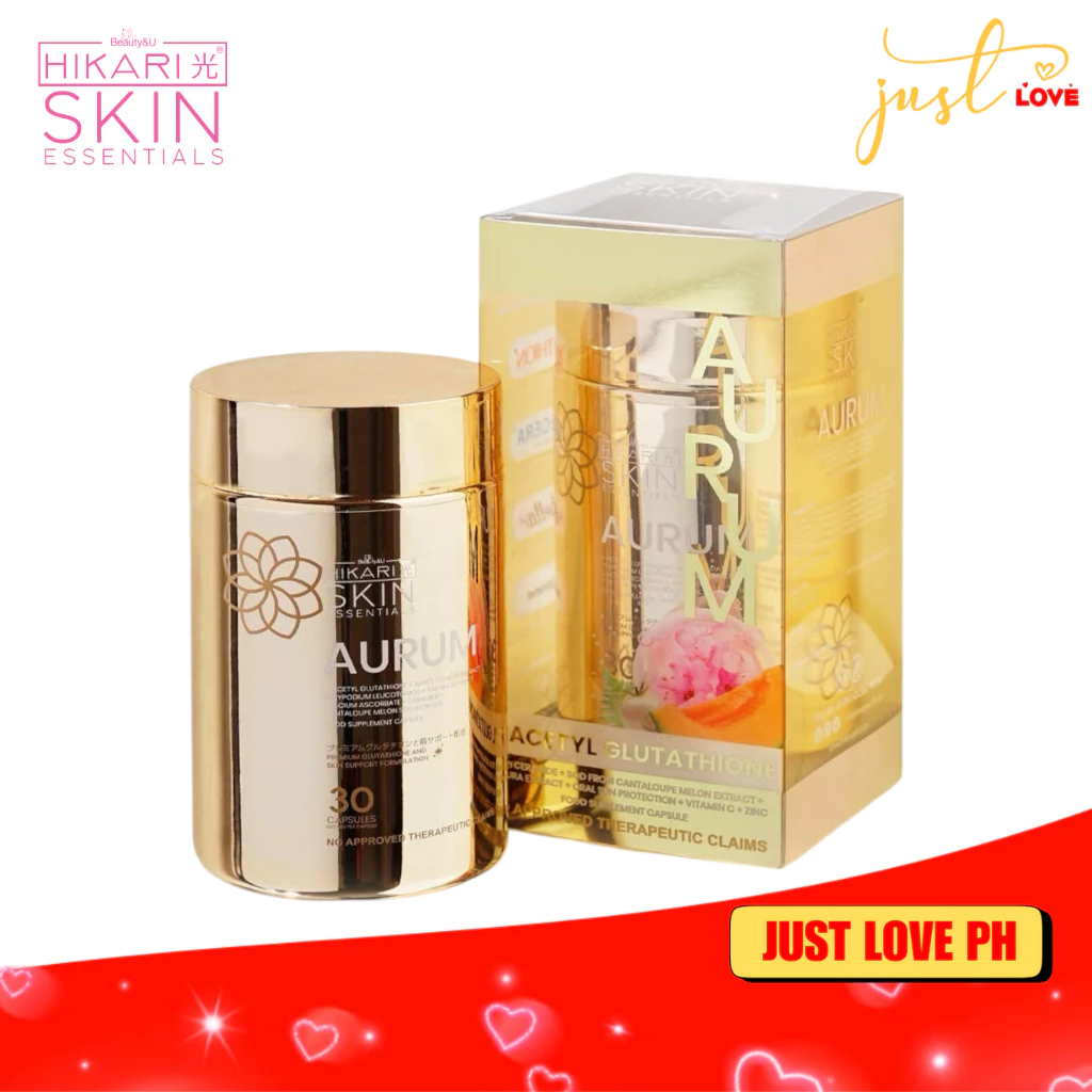 25% OFF Hikari Aurum S-Acetyl Glutathione Capsules