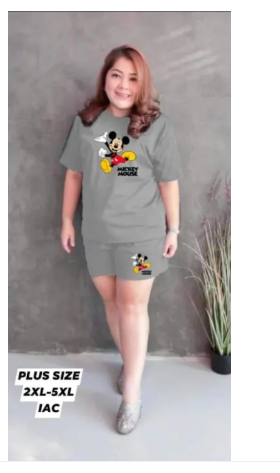 32% OFF PLUS SIZE SHORT SET CAN FIT UP TO 3XL COTTON SPAND FRESH SA KATAWAN...