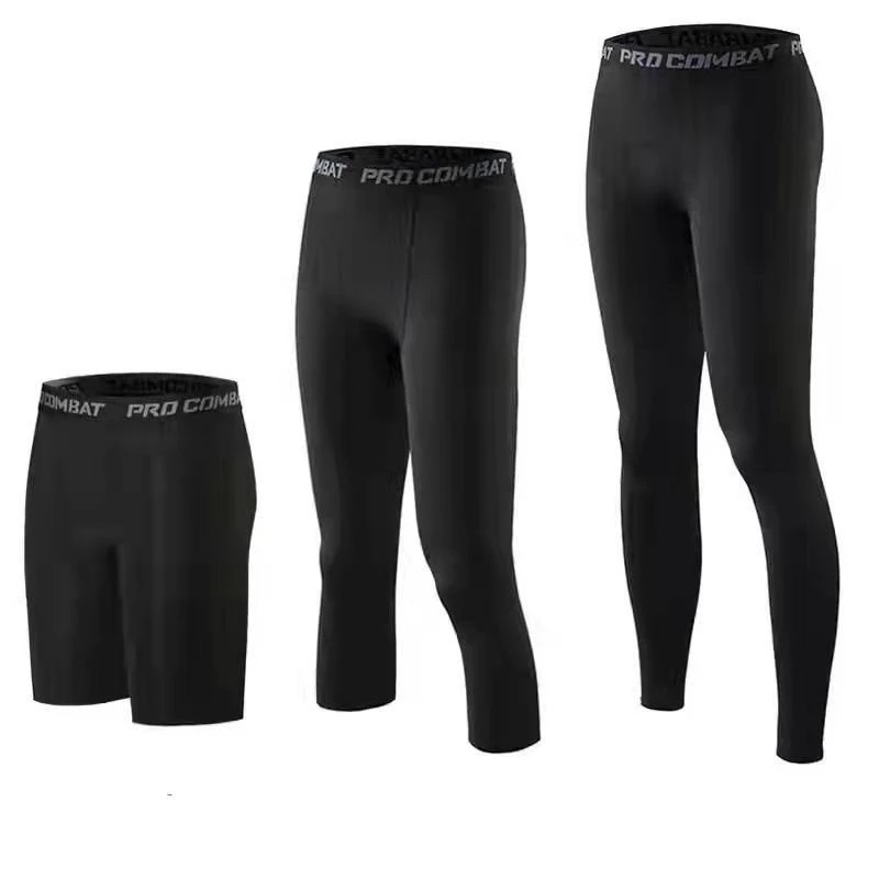 51% OFF Mens Compression Leggings for Basketball Gym Running Swimming Fitness High Performance Breathable Workout Tights
