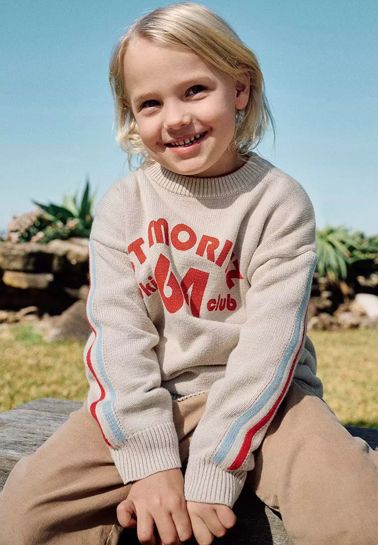81% OFF Cotton On Kids Blake Knit Crew Sweater