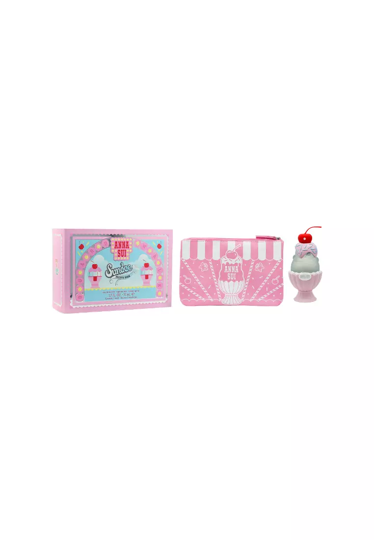 33% OFF Anna Sui Sundae Pretty Pink Eau De Toilette Set (2pcs)