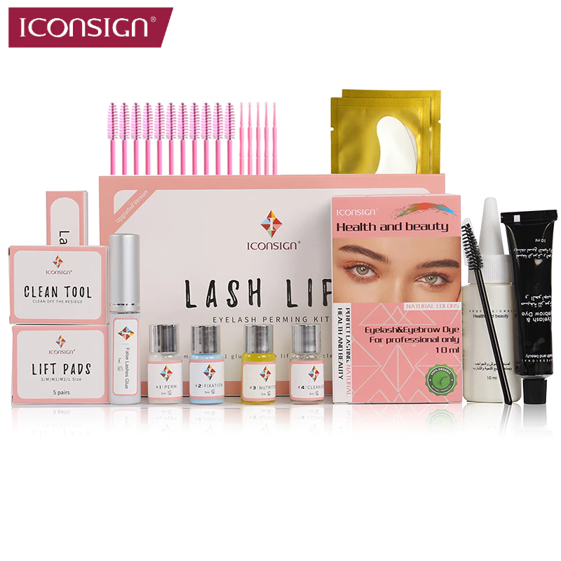 55% OFF Iconsign Lash Lift Kit Eyelash Eyebrow Dye Tint Upgrade Version Lifting Lashes