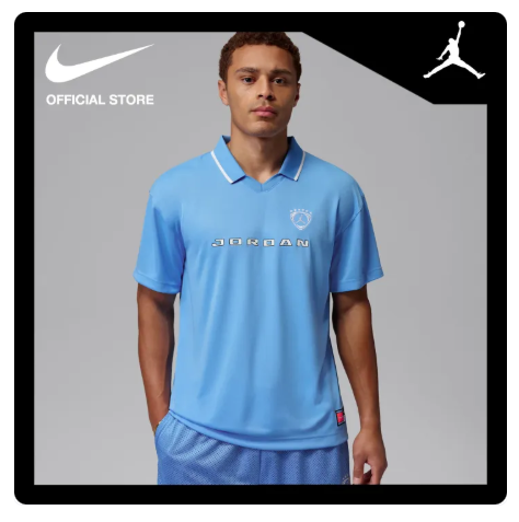 21% OFF Jordan Men's Brooklyn Soccer Top - University Blue [IM8998-412]