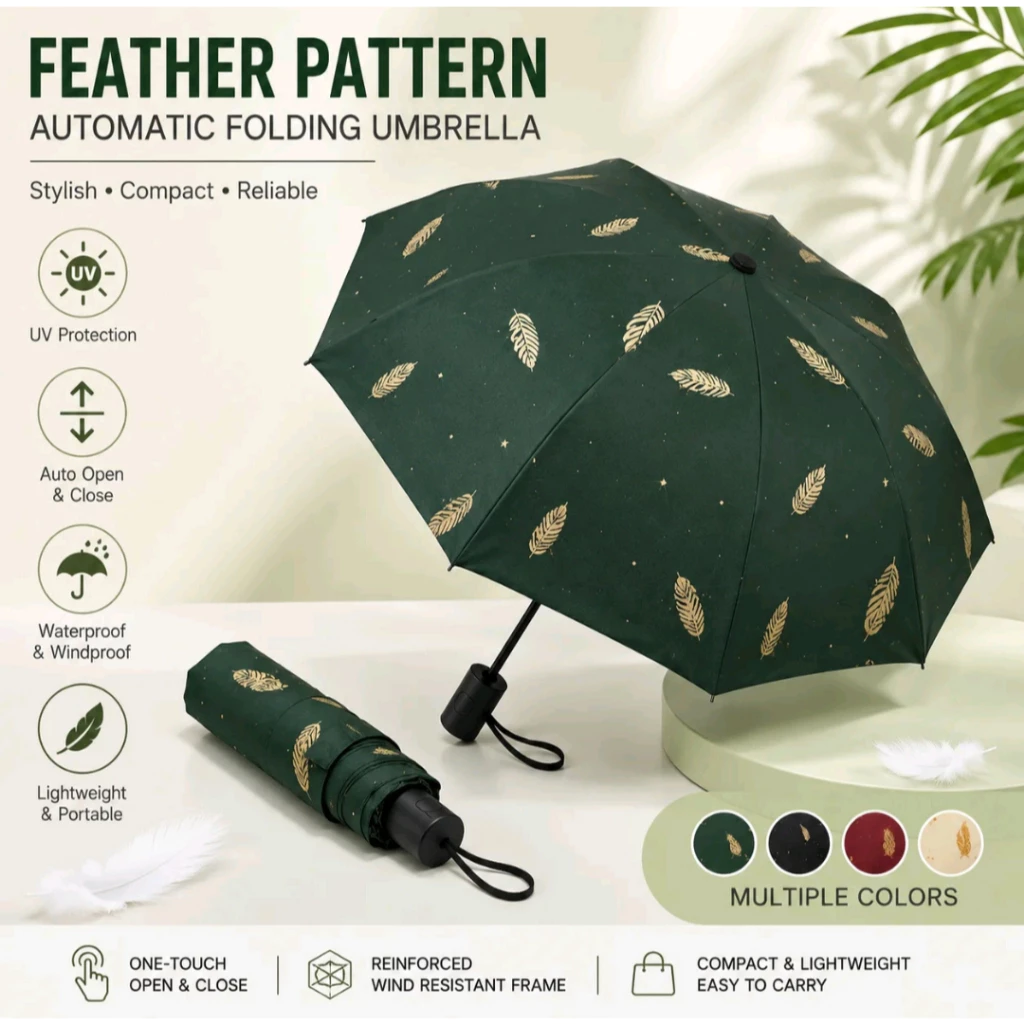 34% OFF LSJ UV Sunscreen Manual Umbrella - Bear/Feather/Magic/Fruit Umbrella [Manual]