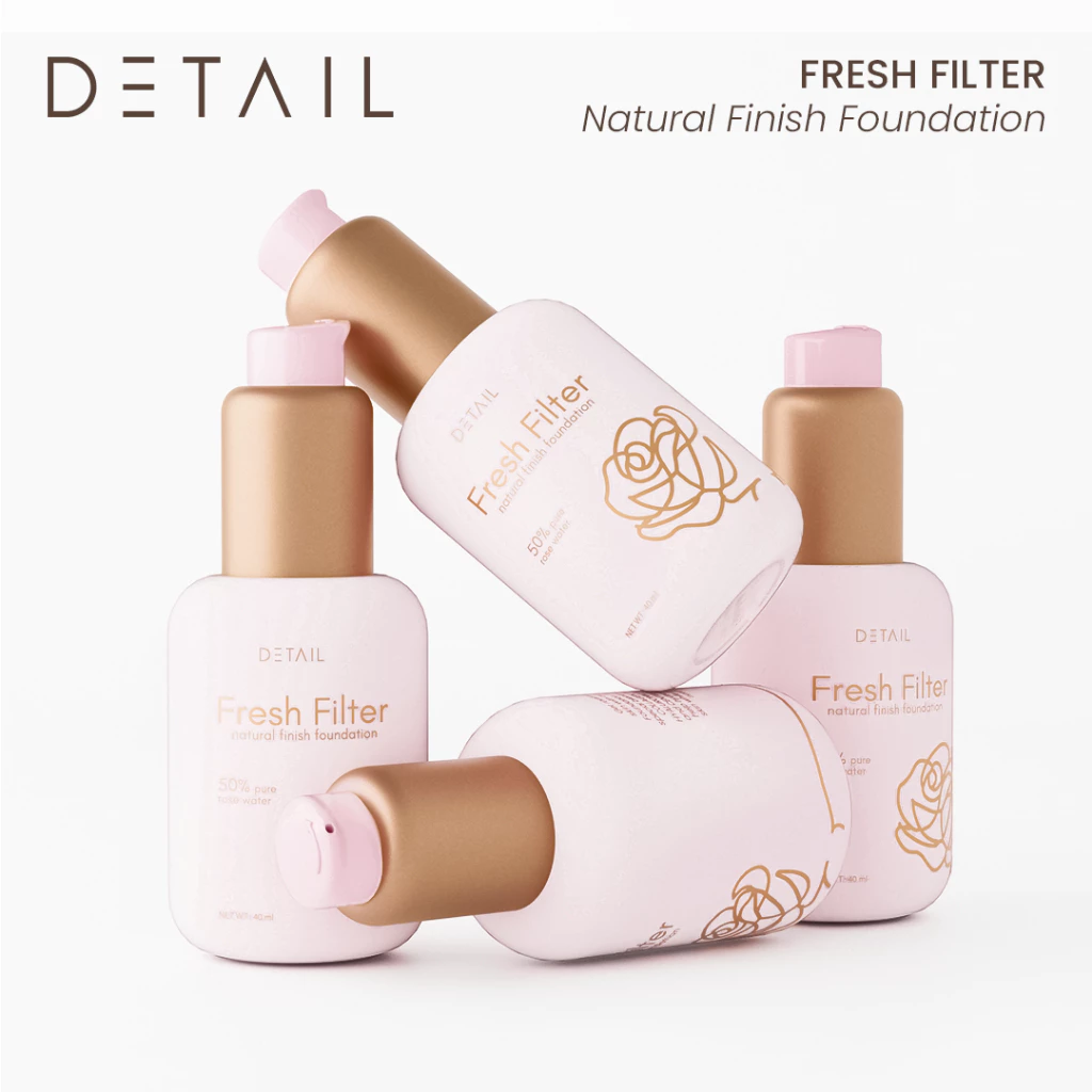 50% OFF DETAIL Fresh Filter Foundation (Natural Finish Foundation)