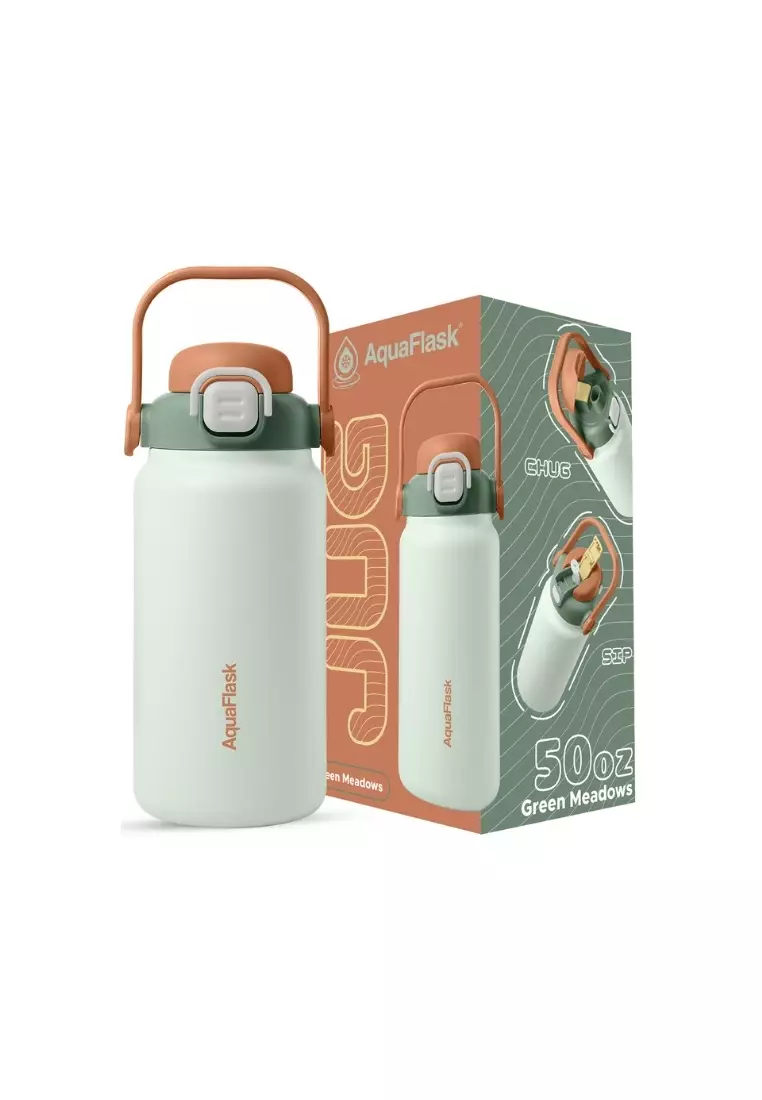64% OFF 50oz Green Meadows Jug Collection Stainless Steel Water Bottle