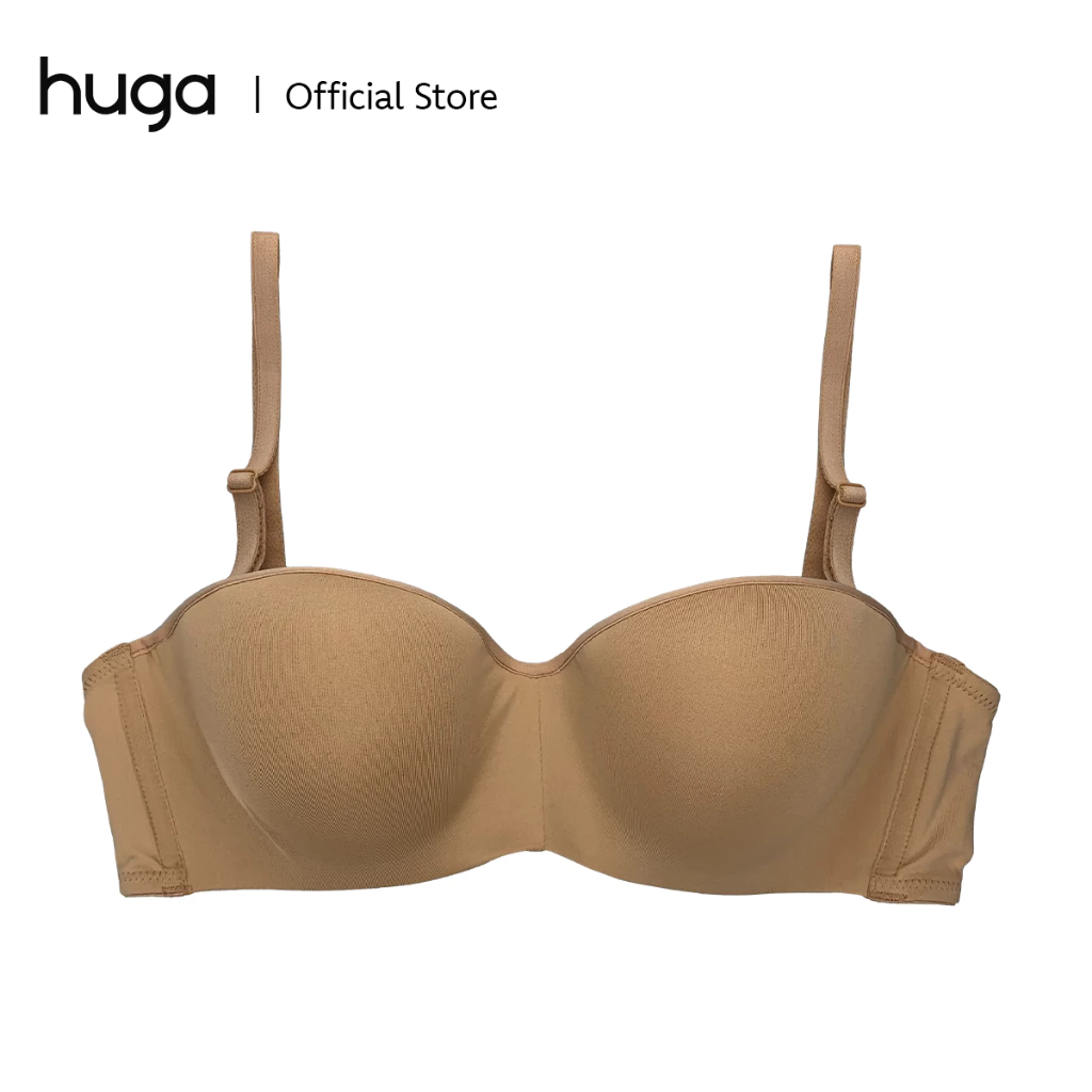 39% OFF Huga Amor Multiway Underwire Microfiber Detachable Straps Bra Women Strapless Sweet Heart PushUp Bra