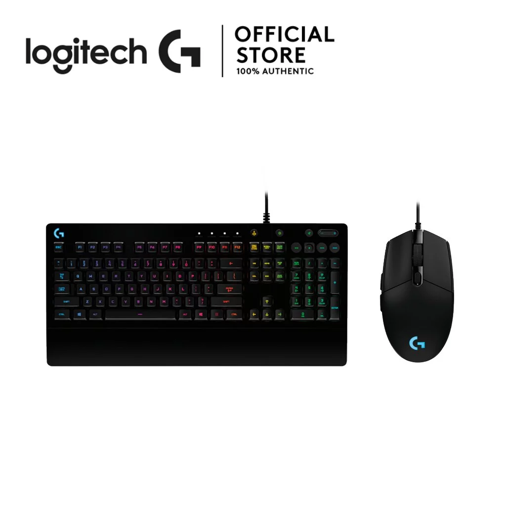 21% OFF Logitech G203 2nd Gen Wired Gaming Mouse + G213 Prodigy Wired Gaming Keyboard
