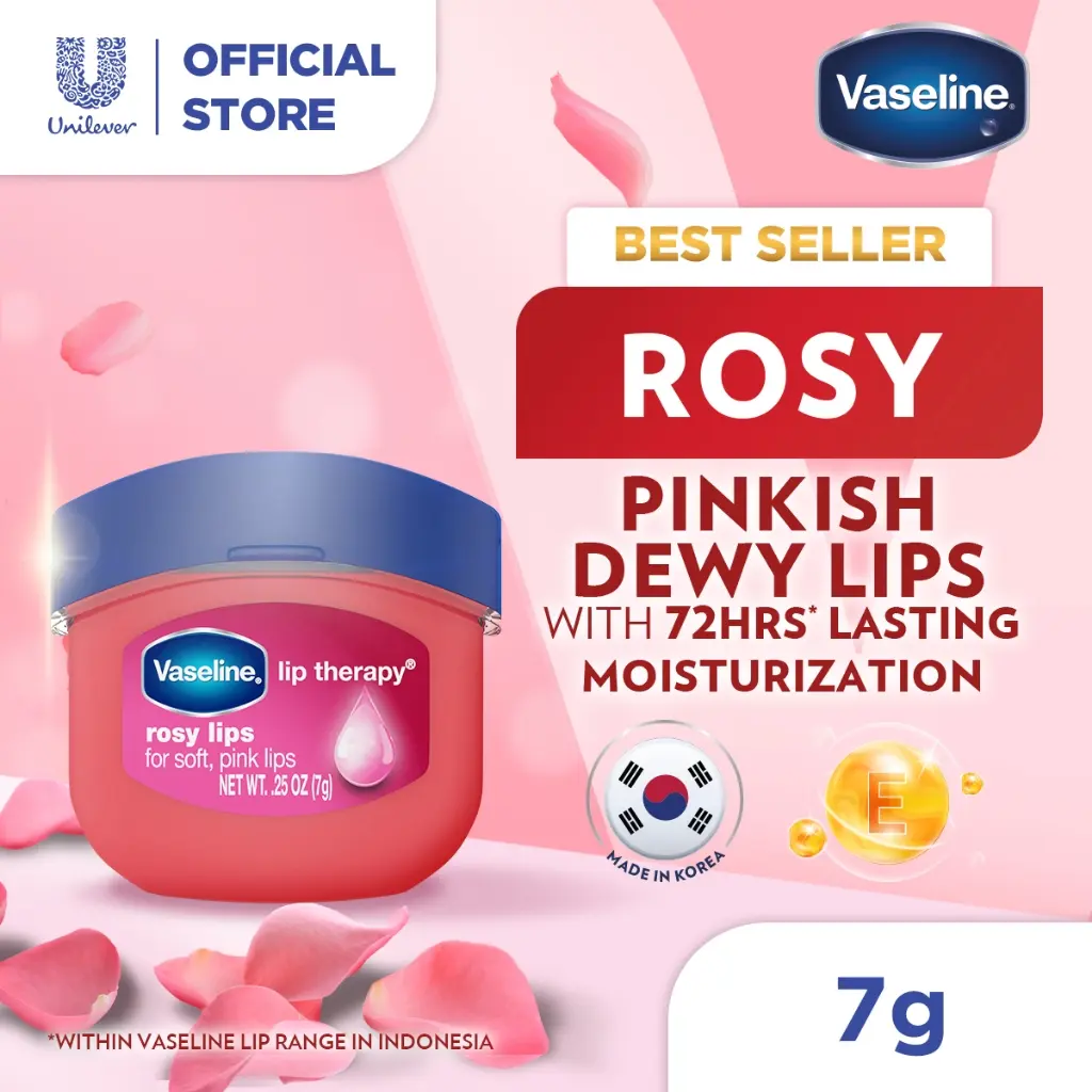 43% OFF Vaseline Lip Care Rosy 7g