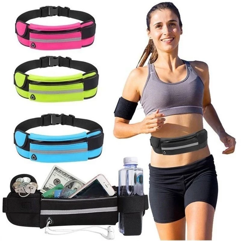 -41%s OFF BUY1 TAKE1 Unisex Running Waist Pack Sports Belt Bag Phone Holder Gym Cycling Fanny