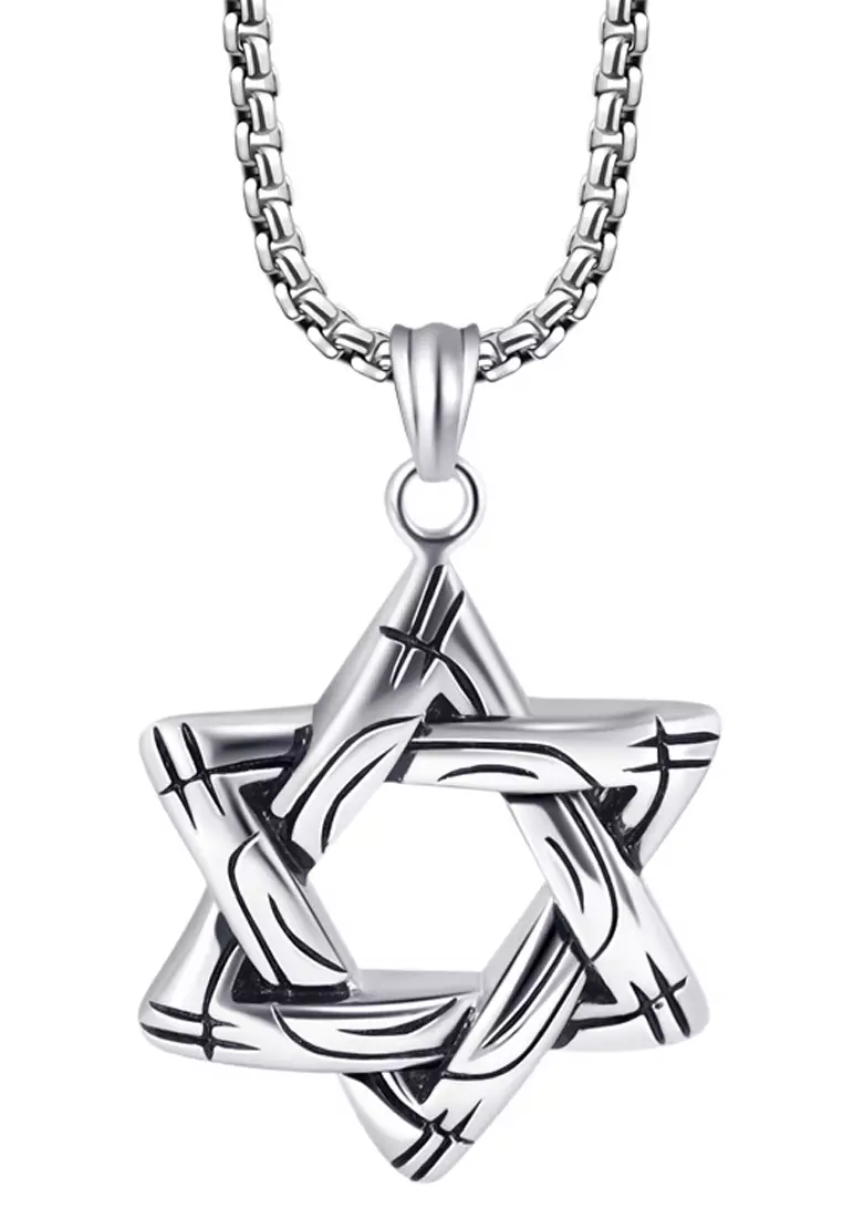 55% OFF Trendyshop Six Angles Star Pendants Necklace