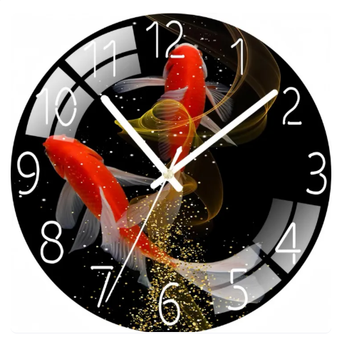 68% OFF Wall O'clock Modern Style Wall Clock Home Decor Quartz Analog Clock Simple Design 8inches