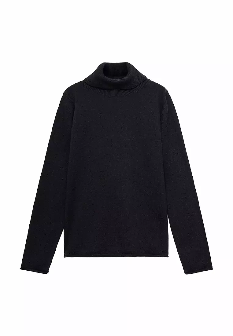 10% OFF Turtleneck Knit Sweater
