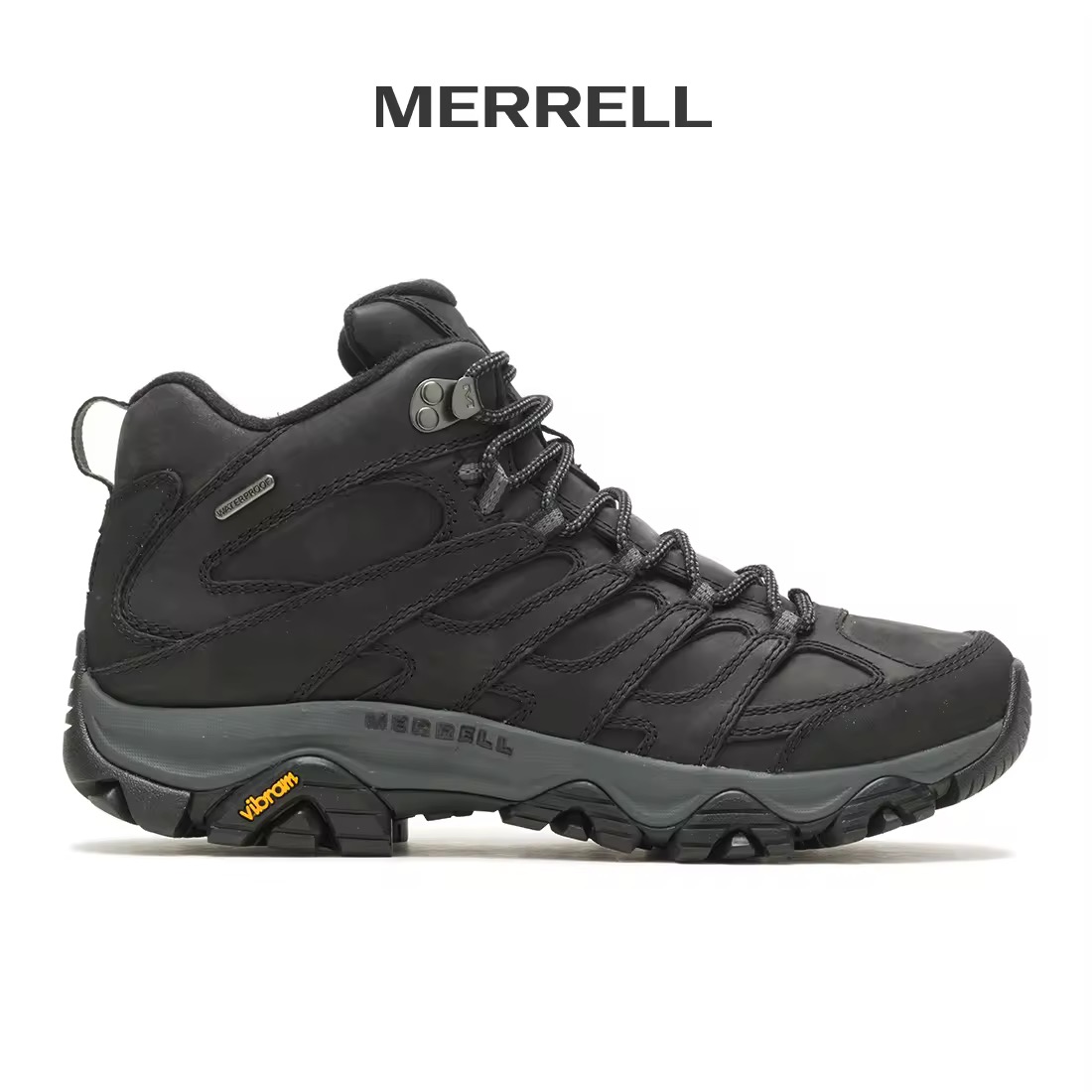 45% OFF MERRELL Moab 3 Prime Mid Waterproof - Black Men's Hiking Shoes
