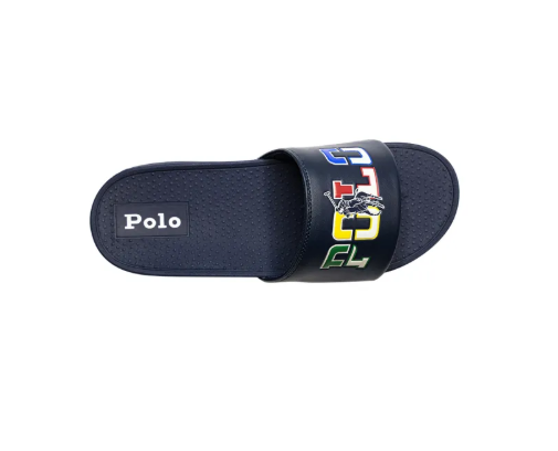 50% OFF Polo Fairview Polo Graphic Sandals- Navy/Multi (618410)