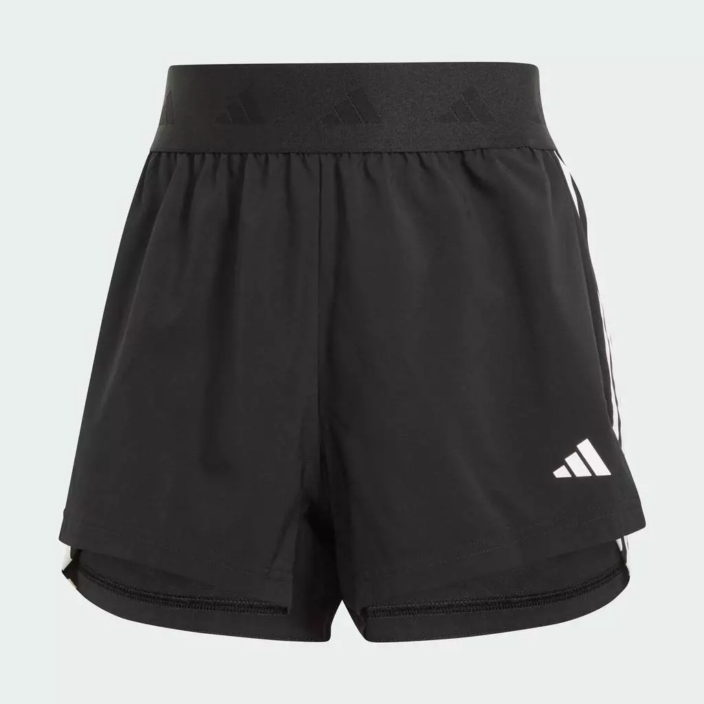 25% OFF Gym & Training Hyperglam Woven Shorts Women Black IT4665