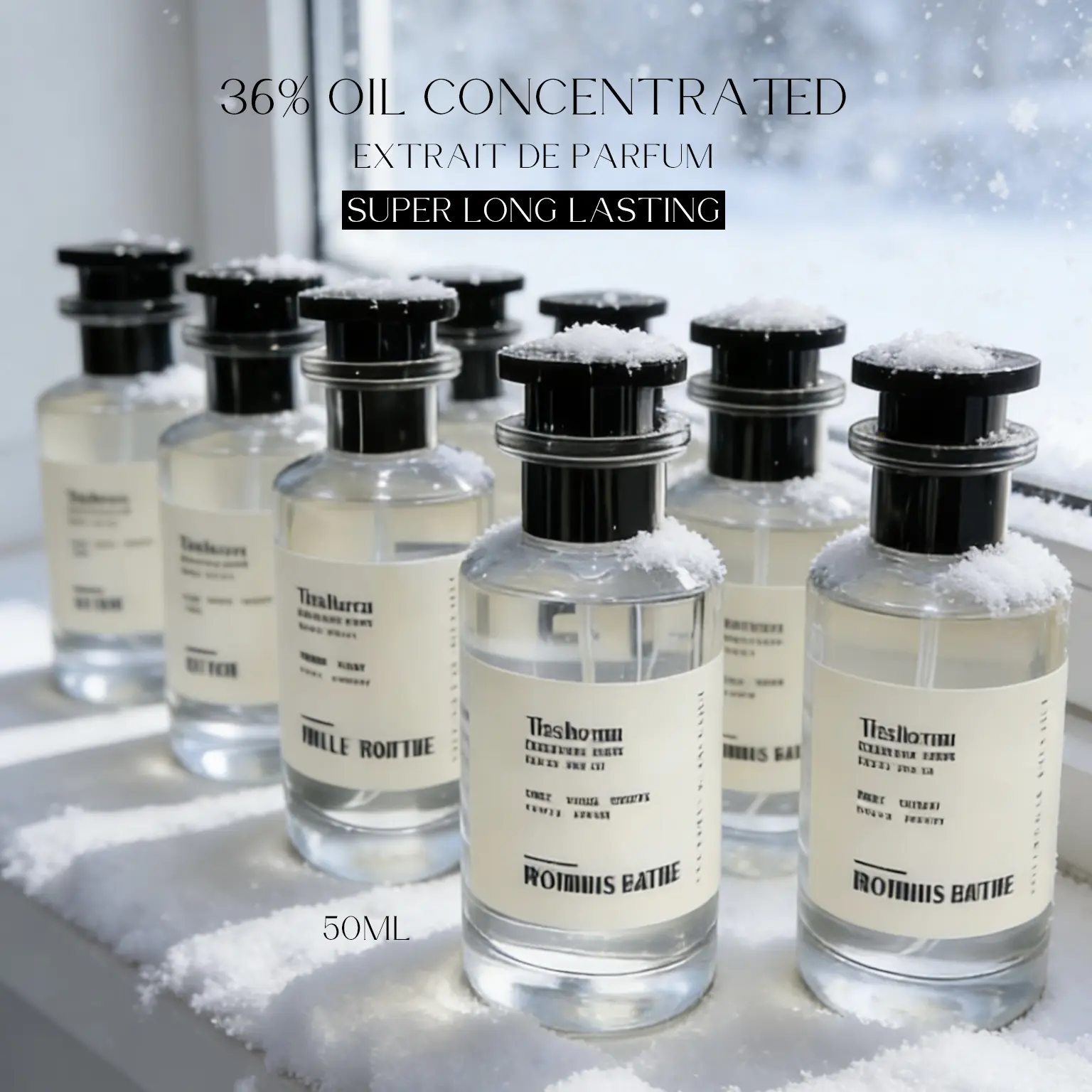 50% OFF  Oil Concentrated  Perfume Premium Unisex Long Lasting Fragrance 30ml&50ml Extrait De Parfum