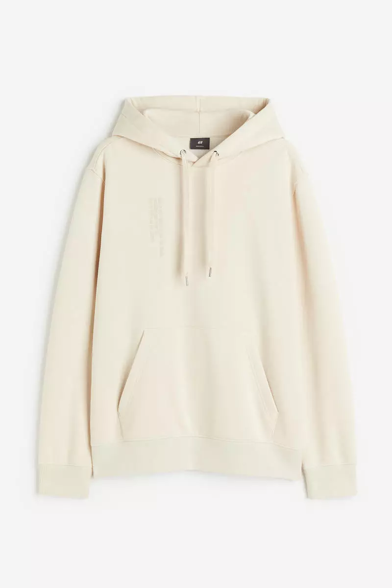 34% OFF H&M Regular Fit Printed hoodie