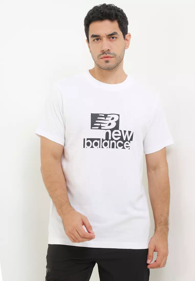 44% OFF New Balance Sport Graphic Cotton T-Shirt