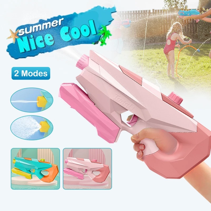 64% OFF Water Fight Gun 1200ML Outdoor Water Gun Toy For Kids and Adult Beach Play Water Splash Toy Plastic Water Gun