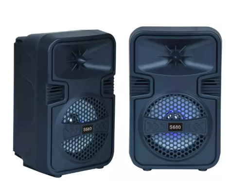 70% OFF COD HF-S680 4 inch portable wireless bluetooth speaker with free microphone