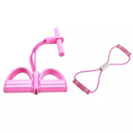 38% OFF Multifunction Yoga Training Tension Rope / Sit-ups Fitness Workout Foot Pedal Resistance Band