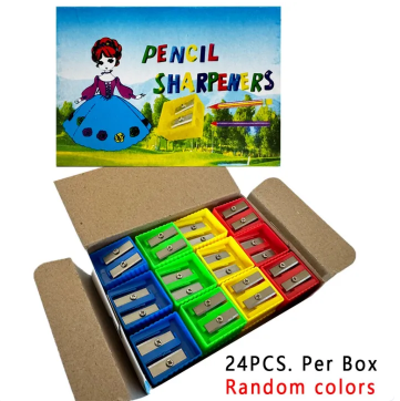 41% OFF 24pcs Sharpener, Double Hole Pencil Sharpener, School supplies