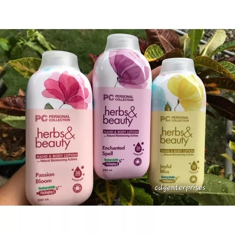 16% OFF PC HERBS & BEAUTY HAND & BODY LOTION 200ml (ALL VARIANT)