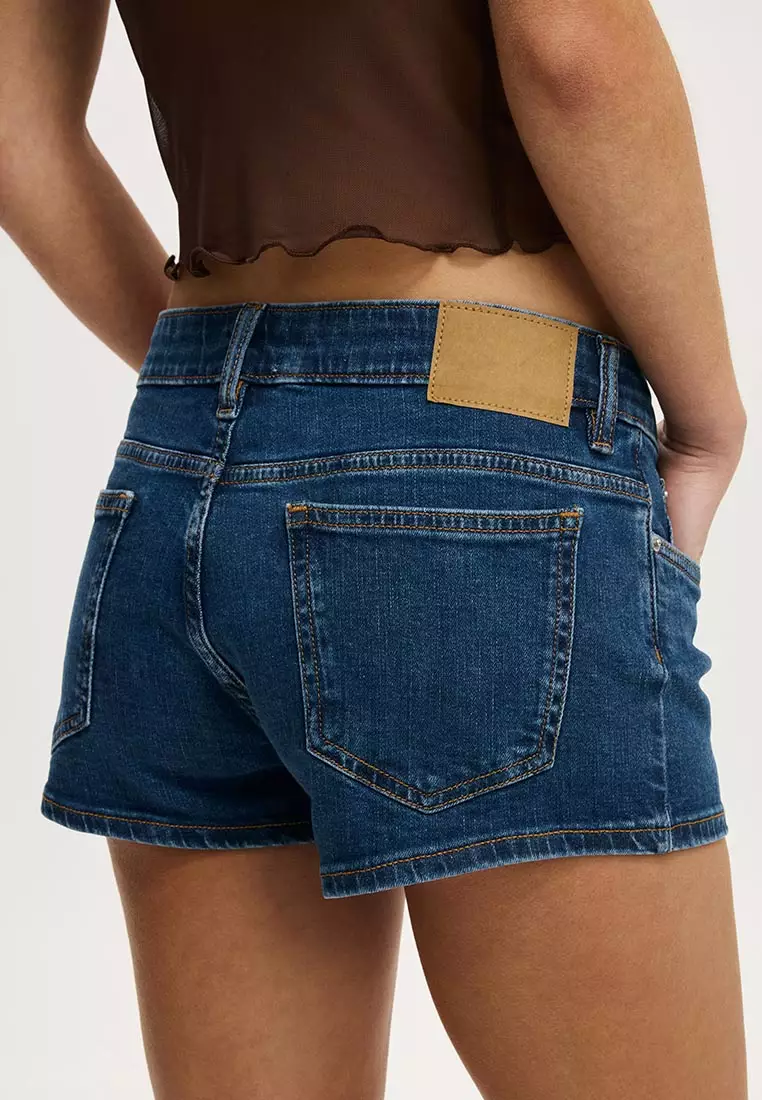 66% OFF Micro Low Denim Short
