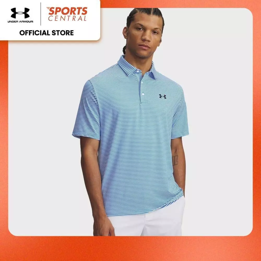 40% OFF UA Men Playoff 3.0 Stripe Polo | 1378676