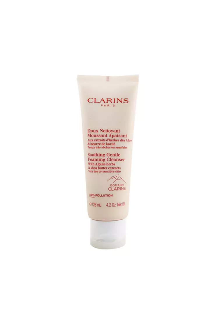 10% OFF Clarins - Soothing Gentle Foaming Cleanser With Alpine Herbs & Shea Butter Extracts - Very Dry Or Sensitive Skin 125Ml/4.2Oz